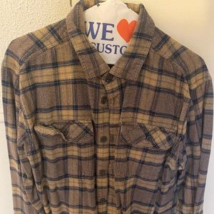Men's Long-Sleeved Organic Cotton Midweight Fjord Flannel Shirt